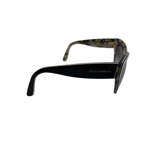 Dolce & Gabbana Almond Flowers Black Floral Sunglasses Prescription Lenses main image 6